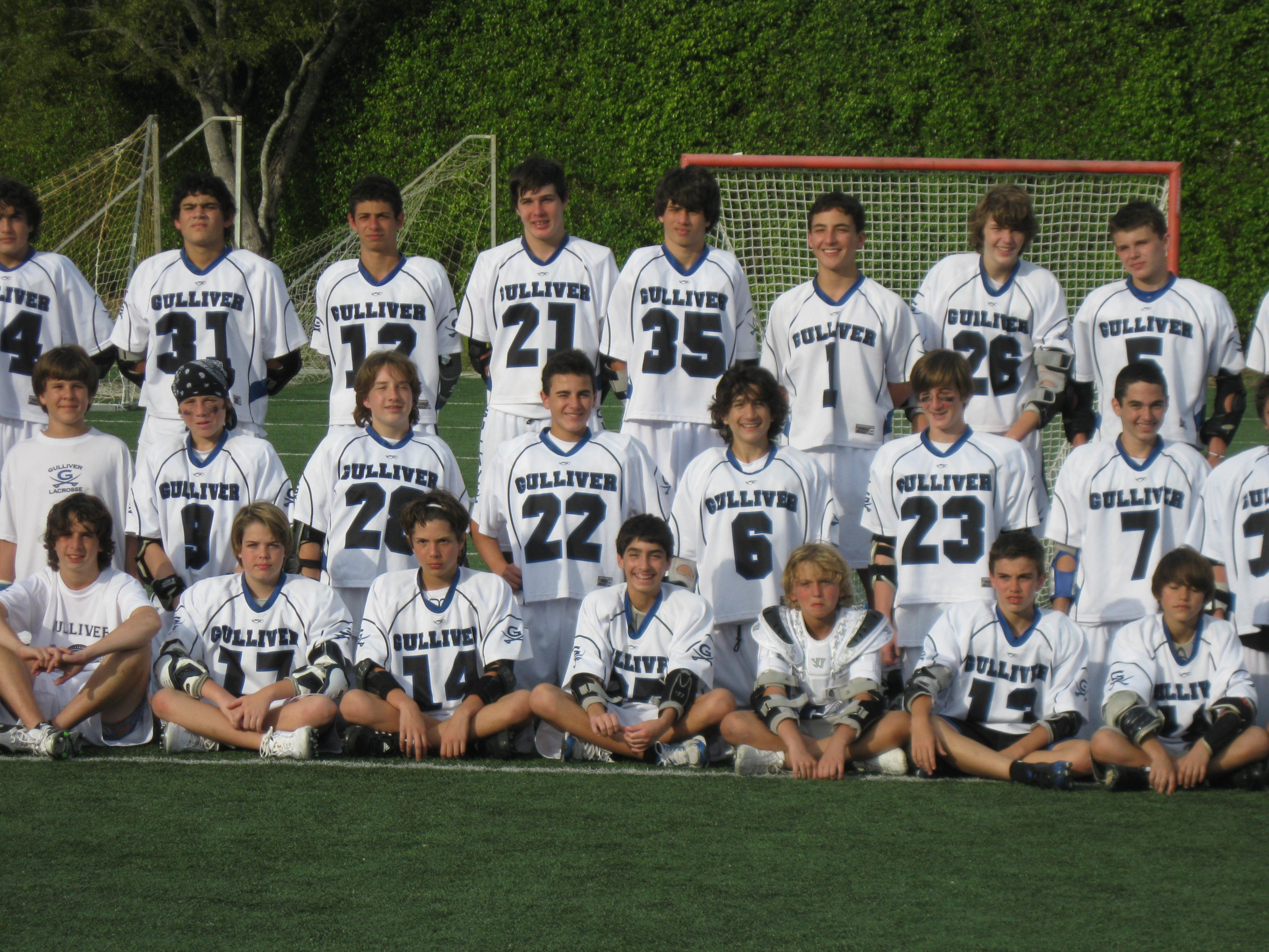 Gulliver Lacrosse Team - Seventh and Eight Grade