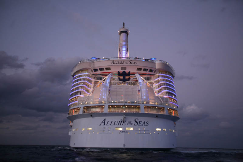 Allure of the Seas Overboard
