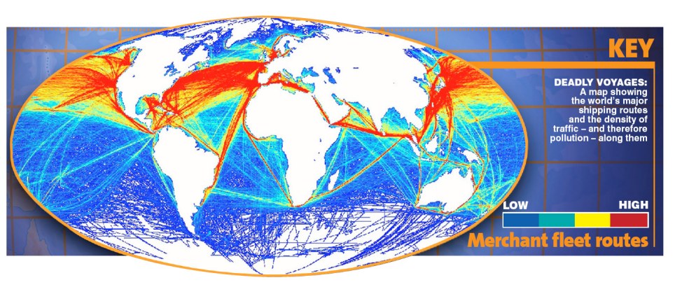 Cuise Ship Bunker Fuel - Pollution 