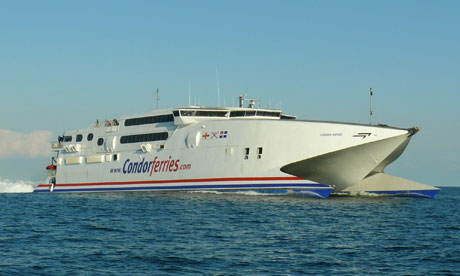 Condor Rapide Fast Ferry - Passenger Overboard