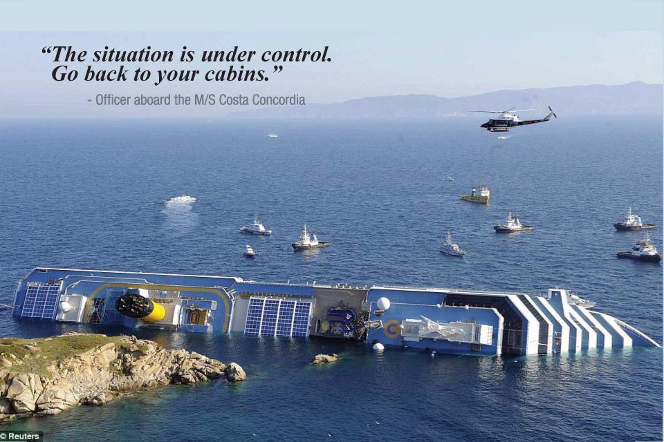 Costa Concordia Cruise Ship