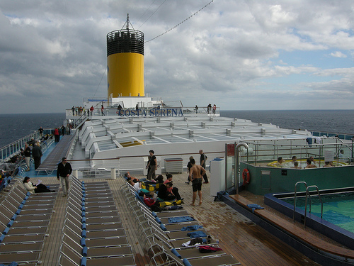 Costa Serena - Passenger Overboard