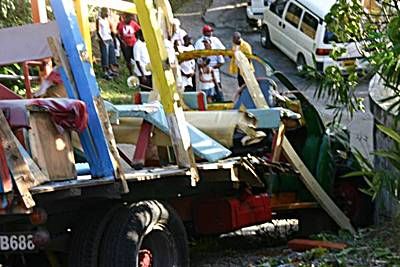Dominica truck excursion crash - Celebrity Cruises