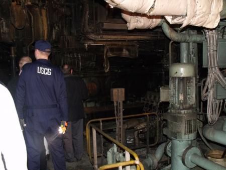 Where Are Photos of the Triumph Engine Room Fire?