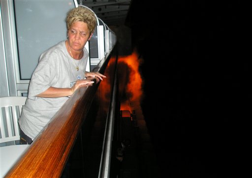 Cruise Ship fire - Princess Star Princess