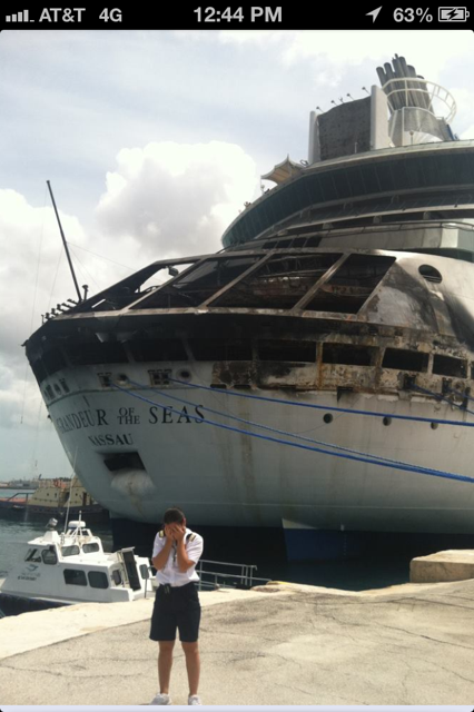 Grandeur of the Seas - Cruise Ship Fire