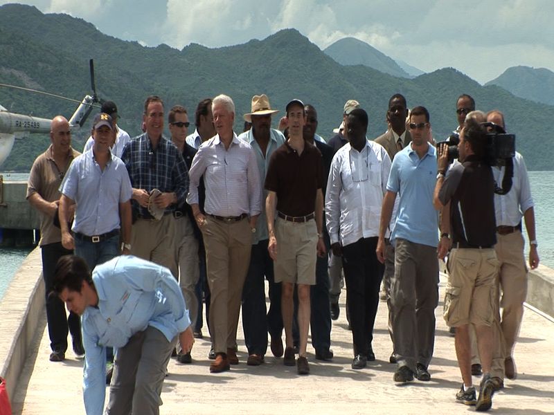 Pulitzer Center - Labadee - Haiti - Richard Fain - President Clinton - Adam Goldstein - Before Earthquake