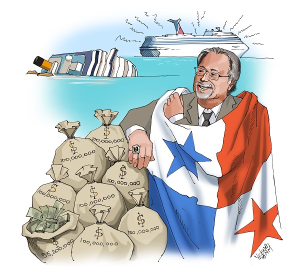 Carnival CEO Micky Arison’s Net Worth Increases from $4,700,000,000 to $5,700,000,000, Notwithstanding Costa Concordia Disaster
