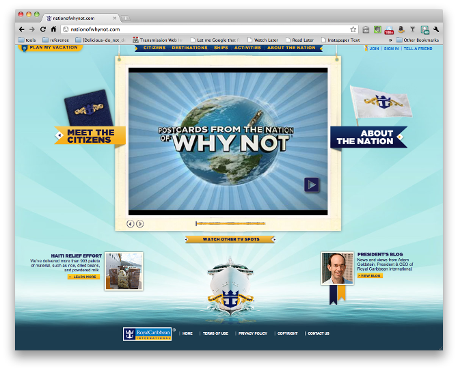 Royal Caribbean - Nation of Why Not?
