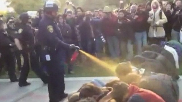 Occup Wall Street - Pepper Spray 