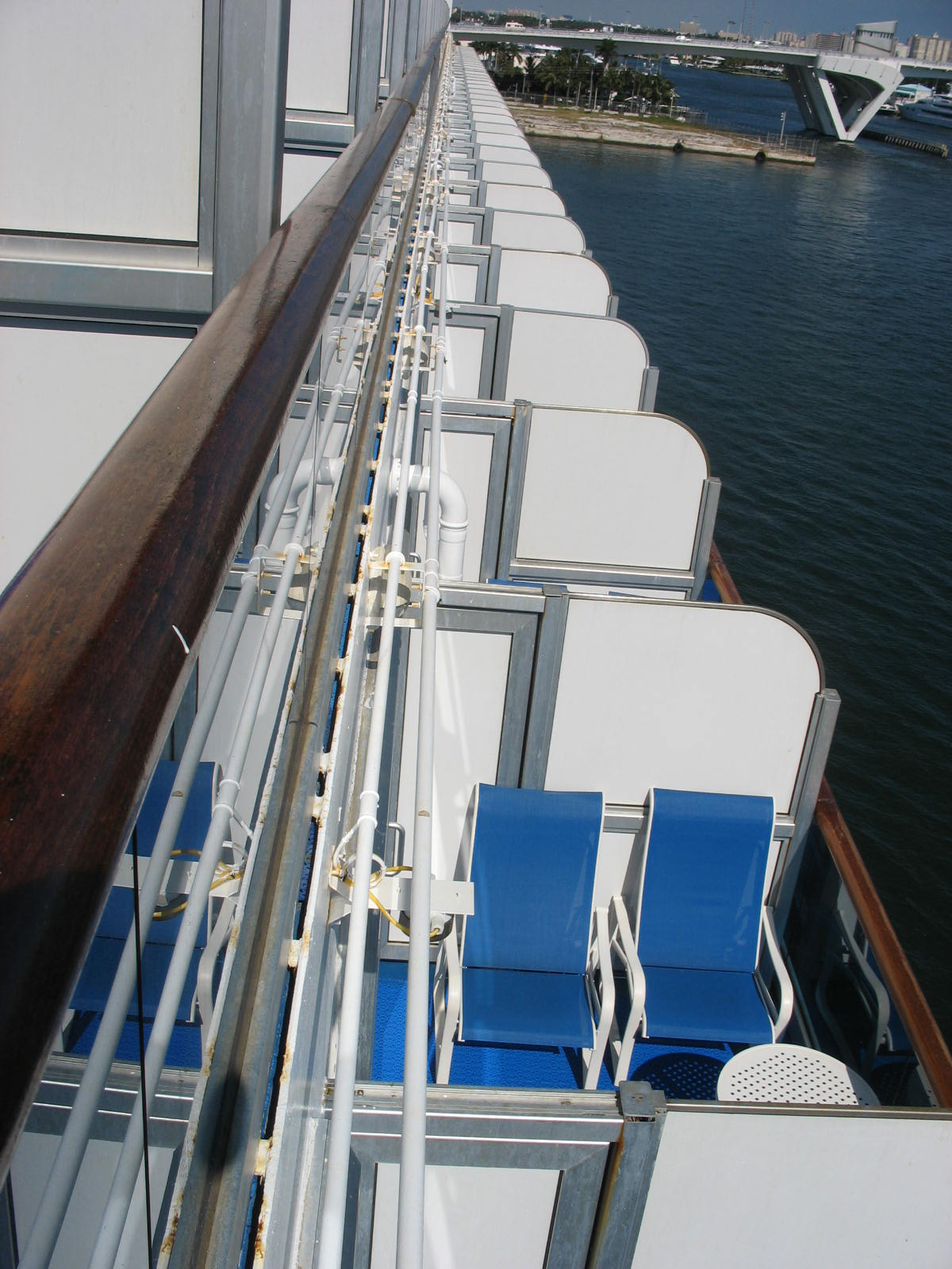Star Princess Cruise Ship - Balcony - Fire