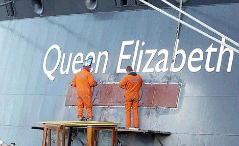 Bermuda Flag of Convenience - Cunard Queen Elizabeth Cruise Ship