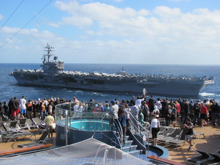 Aircraft Carrier Ronald Reagan - Carnival Splendor