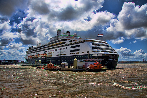 Holland America Line - Rotterdam - Overboard