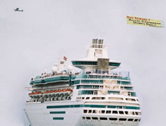 Royal Caribbean Pollution - Monarch of the Seas Dumping