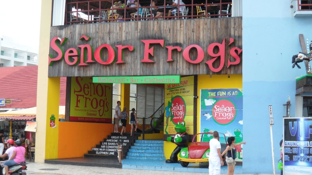 Senor Frogs Cozumel