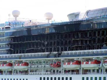 Princess Cruises Star Princess Fire