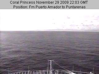 Bridge Cam - Coral Princess - Princess Cruises - Missing Crew Member 