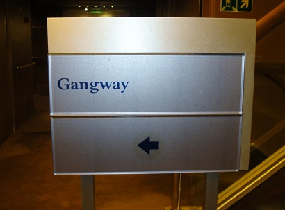 Crew Gangway - Cruise Ships