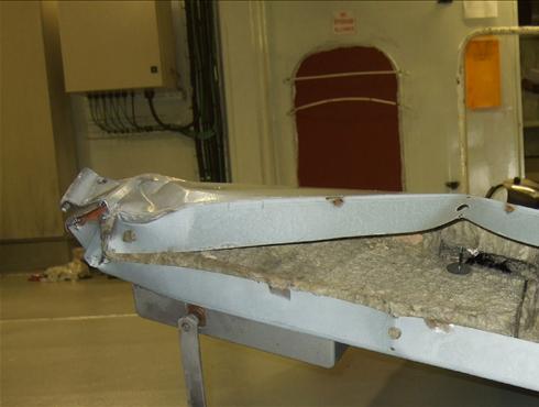 Queen Mary 2 - QM2 - Explosion - Blown Out Door