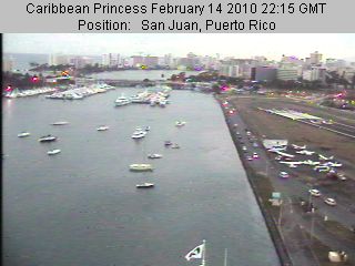 Princess Cruises - Bridge Cam - Caribbean Princess 