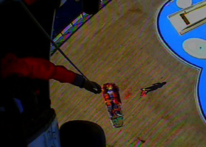 Carnival Inspiration Medevac - Coast Guard Helicopter