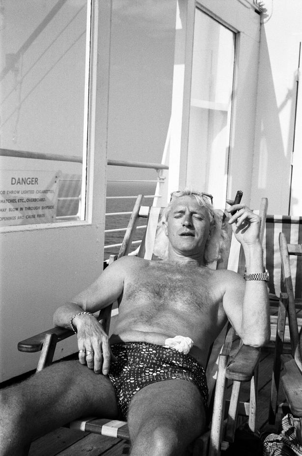 Jimmy Savile - Cruise ship Passenger