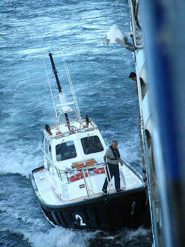 Pilot Boat - Cruise Ship