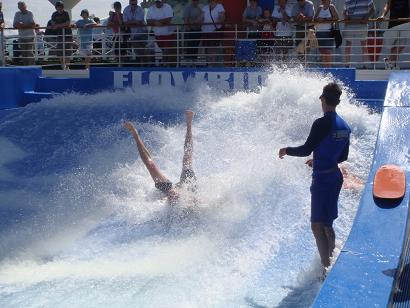 FlowRider Wipe Out - Royal Caribbean Cruise