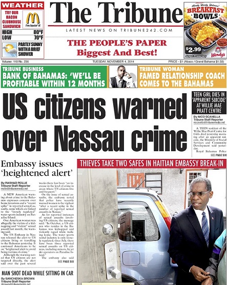 U S Issues Another Crime Warning For Nassau Bahamas Fourth Advisory This Year Cruise Law News