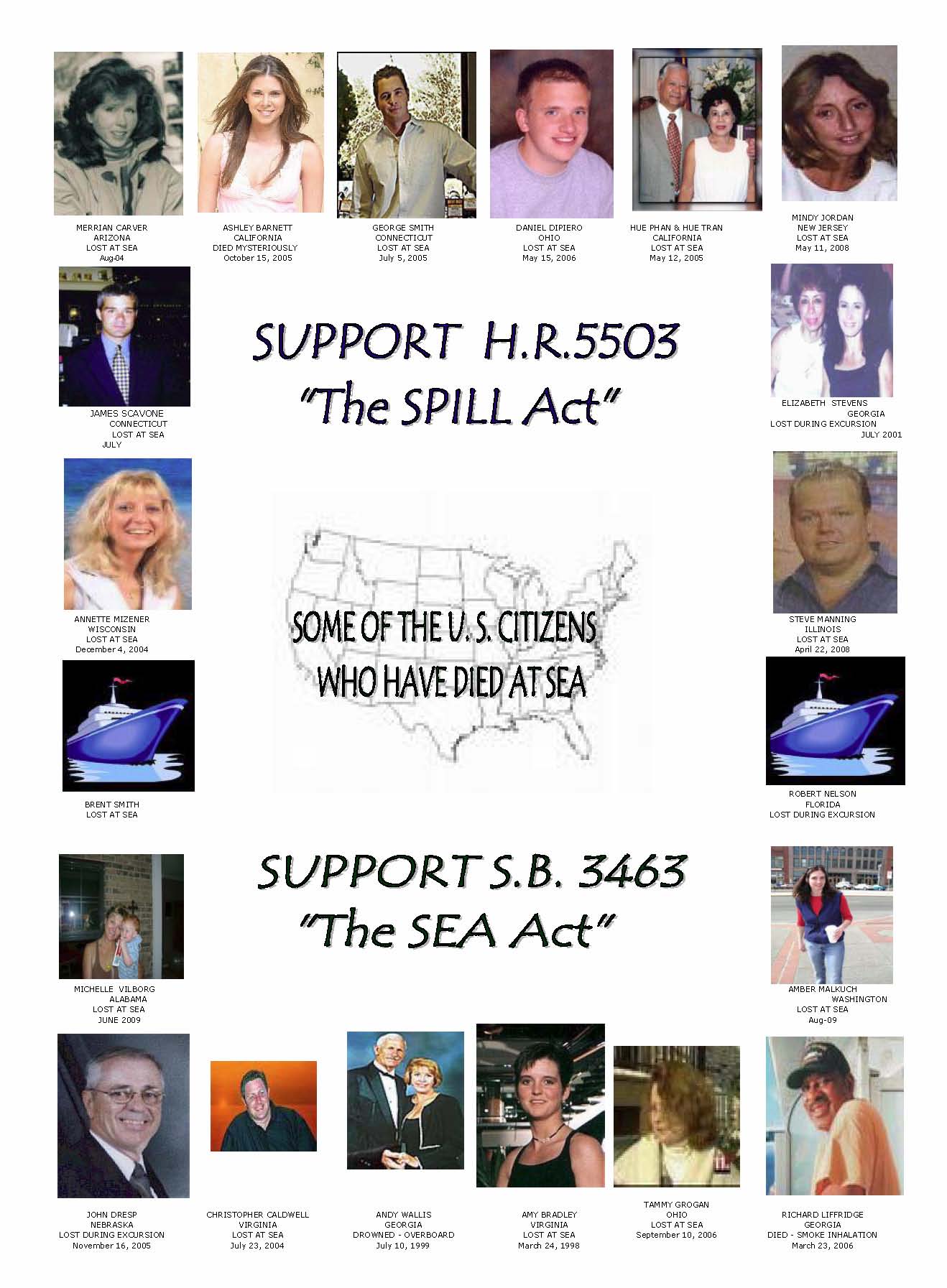 ICV - International Cruise Victims - DOSHA - Death On High Seas Act 