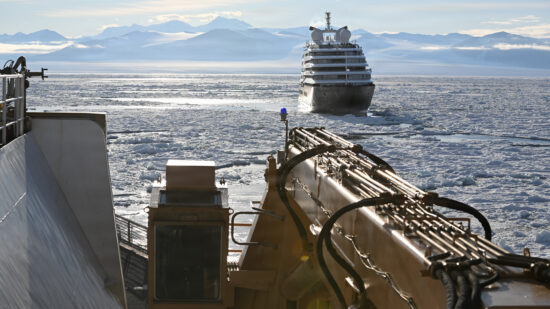 USCGC Polar Star (WAGB 10) provides support to an Australian-owned cruise ship stuck in ice on cutter’s 50th birthday amid Operation Deep Freeze 2026