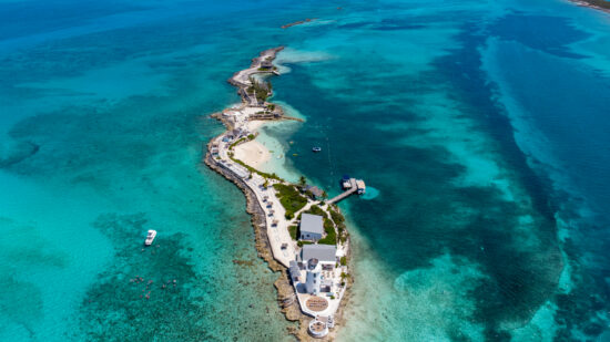 Aerial,View,Photo,Of,The,Beautiful,Pearl,Island,In,The