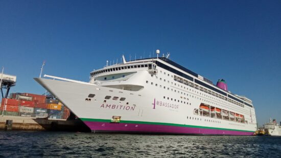 Croisière_AMBITION_au_port_à_Casablanca