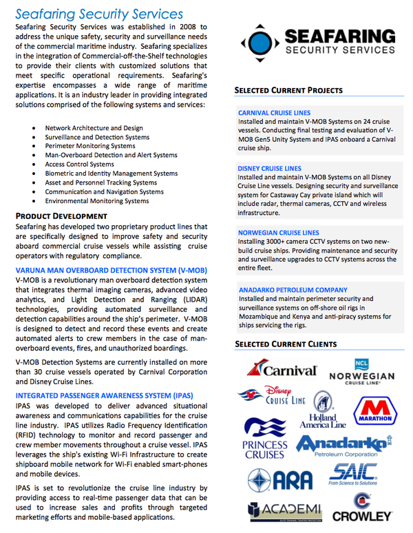 Man Overboard Systems